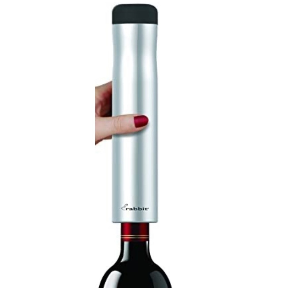 HOLIDAY GIFT!!!! rabbit® Automatic Electric Corkscrew - Silver